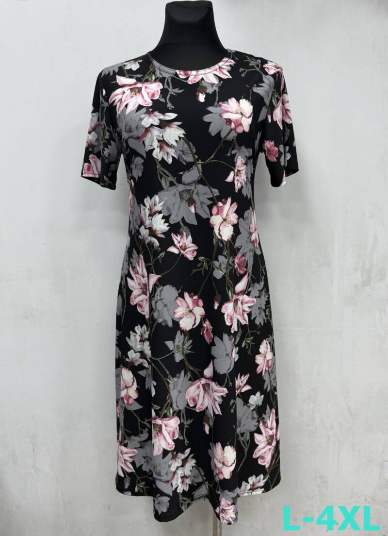 Sukienki damskie (Polska produkt ) Roz L-4XL, 1 Kolor Paczka 5 szt